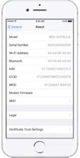 imei iphone